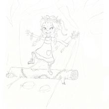 Anne sketch. Pencil Drawing, and Sketchbook project by Noelia Sánchez Canosa - 04.11.2021