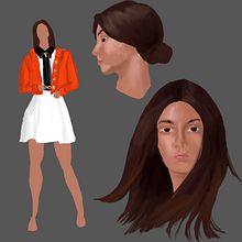 Diferentes angulos. Un progetto di Illustrazione digitale di Camila Achata Chávez - 20.02.2021