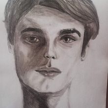 Dibujos a lápiz y carboncilo. Un progetto di Disegno a matita di Camila Achata Chávez - 12.04.2021