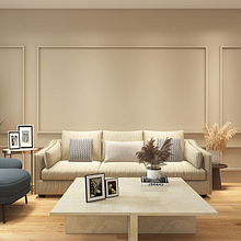 Meu projeto do curso: Living Room . Un progetto di Interior design di Giovanna Moreira - 12.04.2021