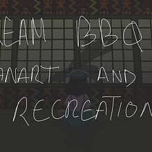 Dream BBQ FanArt. 2D Animation, 3D Animation, Drawing, Digital Drawing, and Set Design project by Maritza Cortez - 04.12.2021