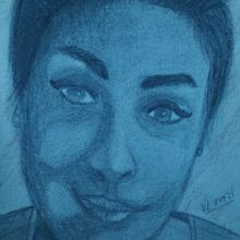 Mi Proyecto del curso: Retrato realista con lápiz de grafito. Drawing, and Pencil Drawing project by Victoria López - 04.12.2021