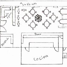 Mi Proyecto del curso: Diseño de interiores para restaurantes. Architecture & Interior Design project by Hillary Jaimes - 04.11.2021