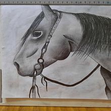 Proyecto #4. Desenho de retrato projeto de Lizbeth Enamorado Hernandez - 12.04.2021