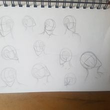 Cabezas. Projekt z dziedziny  R, sunek, R i sunek anatomiczn użytkownika Alondra Mendoza - 11.04.2021
