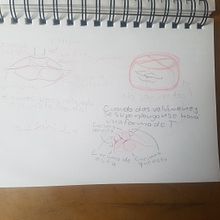 Práctica de bocas. Projekt z dziedziny  R, sunek, R, sunek ołówkiem, R i sunek anatomiczn użytkownika Alondra Mendoza - 11.04.2021