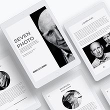 Seven Photo . Graphic Design & Interactive Design project by Francisco Cabrera - 04.12.2021