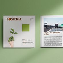 Revista Sostenia. Un proyecto de Diseño editorial y Diseño tipográfico de Elisa Olalla Peréz - 12.04.2021