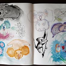 My project in Illustration Techniques to Unlock your Creativity course . % irene ventura tarafından hazırlanan 2D Animas, Ve on projesi - 03.21.2021