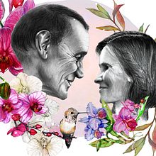 Mon projet du cours : Illustration de portraits avec des techniques traditionnelles et numériques Ein Projekt aus dem Bereich Porträtzeichnung von Britt Pica - 12.04.2021