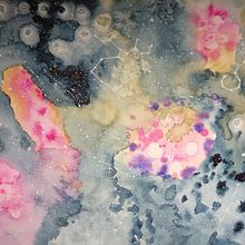 Mon projet du cours : Techniques modernes d’aquarelle. Watercolor Painting project by Françoise LORISSON - 04.12.2021