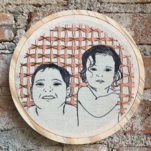 Meu projeto do curso: Criação de retratos bordados. Embroider project by Carolina Maria Gonçalves - 05.08.2021