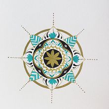 Mandala. Traditional illustration project by Ana Paula Saliba - 04.12.2021