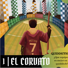 Megazine Harry Potter, academia corvus. Editorial Design, Writing, and Editorial Illustration project by Eline Ramirez - 04.12.2021