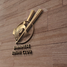 Logo Design for Sushi Restaurant. Un projet de Création de logos de Miljana Sajkovic - 12.04.2021
