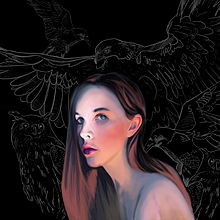 Amarna Miller.. Projekt z dziedziny Ilustracja c i frowa użytkownika AITOR ROLLAN - 12.04.2021