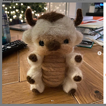 Needle Felted Appa. Un progetto di Fiber Art di Ama Warnock - 12.04.2021