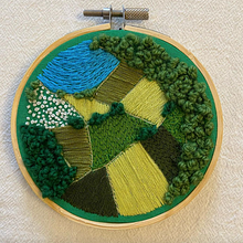 Aerial Farm 2. Un progetto di Ricamo di Ama Warnock - 12.04.2021