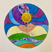 Arcángeles. Watercolor Painting project by Jesús Alberto - 04.12.2021