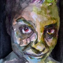 Autoretrato. Watercolor Painting project by mariarosacuenca - 04.12.2021