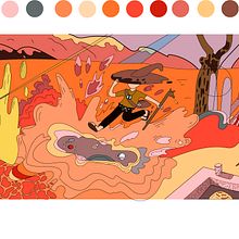 Mi Proyecto del curso: Ilustración vectorial con estilo doodle. Fine Arts, Sketching, Concept Art, Character Design, and Traditional illustration project by Marco Gomez Perotti - 04.17.2021