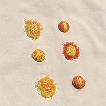 Bordados en relieves. Embroider project by Sara Ezzy - 04.13.2021