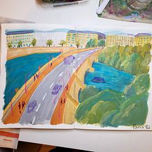 Mi Proyecto del curso: Sketchbook pictórico en gouache. Un progetto di Illustrazione tradizionale e Pittura gouache di Maria Exposito Gil - 13.04.2021