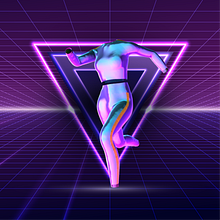 80s Sport Wear. Een project van 3D,  3D-ontwerp y  Modeontwerp van Cristina Pelayo Álvarez - 01.02.2021