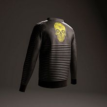 Leather Jacket. Een project van 3D,  3D-ontwerp y  Modeontwerp van Cristina Pelayo Álvarez - 03.03.2021