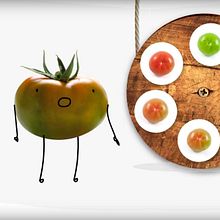Tomate Verde . Animation, 2D Animation, Character Animation, Br, ing, Identit, Video Editing, Audiovisual Post-production, Filmmaking, and Video project by Francisco José Gil Belmonte - 03.13.2017
