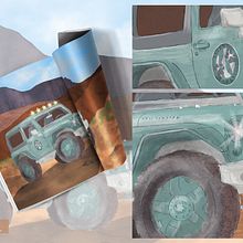 Savana trip!. Un progetto di Illustrazione digitale di Liani Palandi - 13.04.2021
