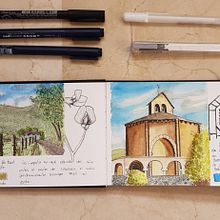 Mi Proyecto del curso: Cuaderno de viaje en acuarela con Alicia Aradilla. Watercolor Painting project by Rebeca Tantos Fernández - 04.13.2021
