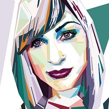 WPAP Portrait Ein Projekt aus dem Bereich Digitale Illustration von Vesselina Grigorova - 13.11.2018