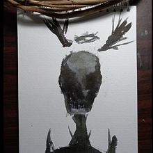 Nightmare. Un proyecto de Ilustración con tinta y Pintura a la acuarela de Not_Ricardo Aranda - 13.04.2021