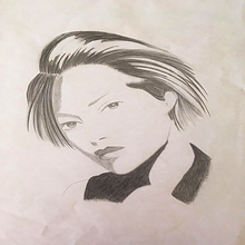 Estudo Retrato. Pencil Drawing project by Ana Paula Saliba - 04.13.2021