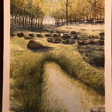 Mi Proyecto del curso:  Paisajes naturales en acuarela. Un proyecto de Arquitectura de arquitecturaxp - 20.04.2021