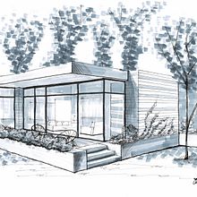Casa. Escala de grises. Architecture project by abff6epd_smjgc - 04.13.2021