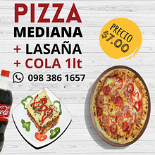 Diseño de publicidad para pizzeria. Un proyecto de Diseño gráfico de Yasiel Gorriti - 14.04.2021