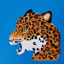 Jaguar. Embroider project by Sofia Prado - 08.14.2020