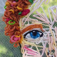 The dancer. Embroider project by Sofia Prado - 03.11.2021