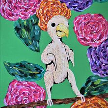 The naked bird. Embroider project by Sofia Prado - 03.14.2020