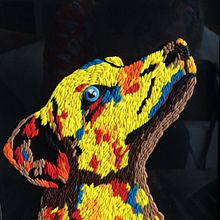 The dog. Ceramics project by Sofia Prado - 04.14.2016