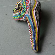 Bird of prey. Acr, and lic Painting project by Sofia Prado - 10.14.2016