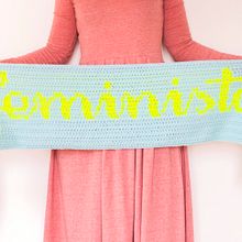 Bufanda Equipo Feminista. Design project by Ameskeria - 04.14.2021
