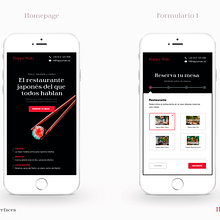Happy Maki: Diseño de interfaces para sitios web y aplicaciones. App Design, Graphic Design, Interactive Design, and Web Design project by Paola Vives Forner - 04.14.2021