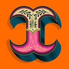 My project in Introduction to Lettering with Procreate course. Un proyecto de Lettering digital de Karla Varela - 14.04.2021