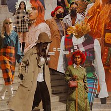 Fall/Winter 2020 Fashion Collage . Collage project by Jolie Wong - 11.19.2020