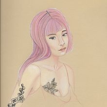 Mon projet du cours : Illustration au pastel et aux crayons de couleur. Traditional illustration project by cristal.elida - 04.14.2021