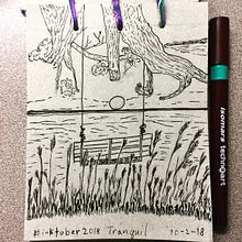Inktober 2017-2020. Artistic Drawing project by Jovan Trujillo - 04.14.2021