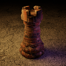Ajedrez. Un proyecto de 3D de Alberto Bojorquez - 14.04.2021
